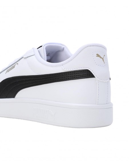 PUMA Calzado multideporte-Puma Smash 3.0 L-390987-11-BLANCO-NEGRO