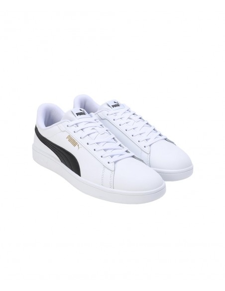 PUMA Calzado multideporte-Puma Smash 3.0 L-390987-11-BLANCO-NEGRO