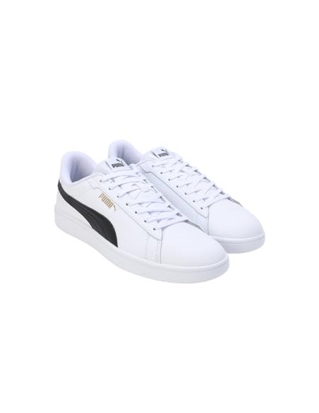 PUMA Calzado multideporte-Puma Smash 3.0 L-390987-11-BLANCO-NEGRO