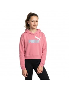SUDADERA CAPUCHA ROSA PUMA NIÑA 2