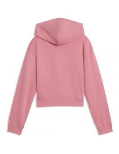 SUDADERA CAPUCHA ROSA PUMA NIÑA