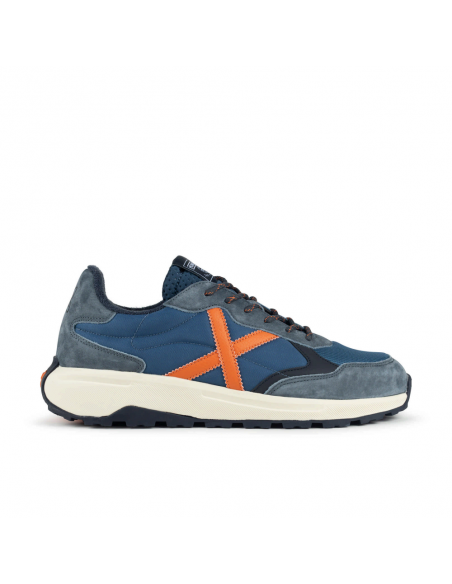 Zapatillas Azules MUNICH BABEL 17 Retrorunning para hombre
