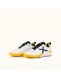 Zapatillas Fútbol Sala Blancas Munich Rondito Kid 21