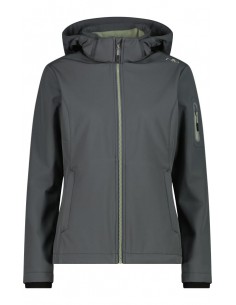 SOFSHELL CMP WOMAN JACKETDET HOOD MUJER