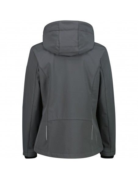 SOFSHELL CMP WOMAN JACKETDET HOOD MUJER