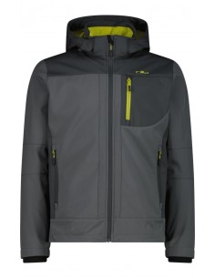 CMP MAN JACKET ZIP HOOD SOFT SHELL