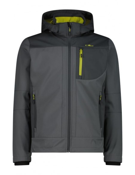 CMP MAN JACKET ZIP HOOD SOFT SHELL