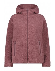 CMP FIX HOOD MUJER FORRO POLAR CHAQUETA