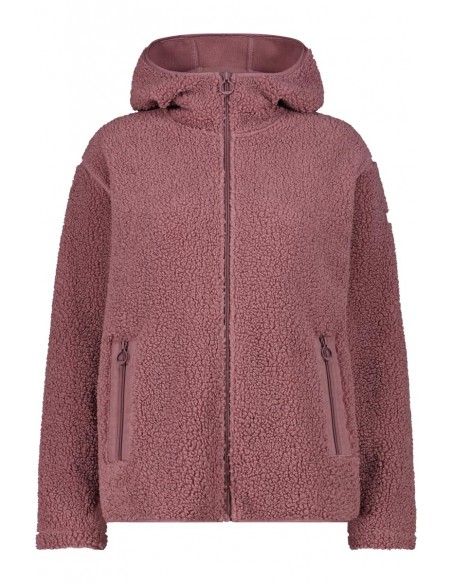 CMP FIX HOOD MUJER FORRO POLAR CHAQUETA
