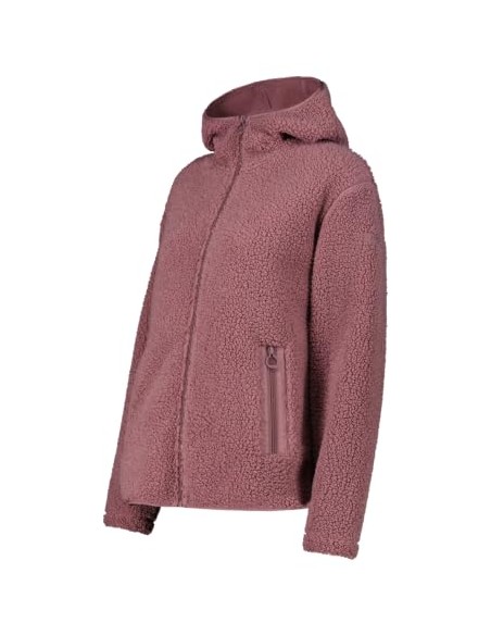 CMP FIX HOOD MUJER FORRO POLAR CHAQUETA