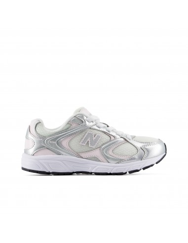 NEW BALANCE NIÑA PLATEADA P4088NR DEPORTIVAS