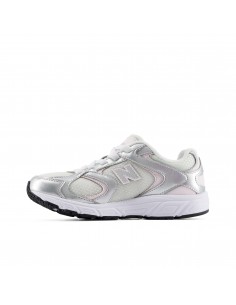 NEW BALANCE NIÑA PLATEADA P4088NR DEPORTIVAS 2