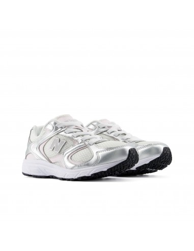 NEW BALANCE NIÑA PLATEADA P4088NR DEPORTIVAS