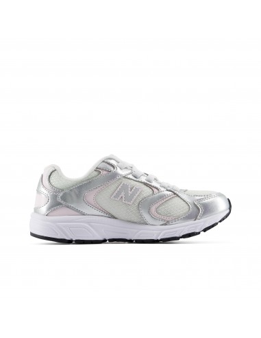 NEW BALANCE NIÑA PLATEADA P4088NR DEPORTIVAS