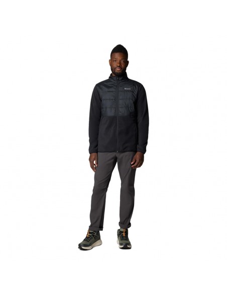 COLUMBIA CHAQUETA HOMBRE BASIN BUTTE FORRO POLAR HIBRIDO