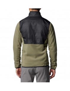 COLUMBIA CHAQUETA HOMBRE BASIN BUTTE FORRO POLAR HIBRIDO 2