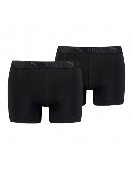 Boxer Negro PUMA 2 unidades BOXER SPORT MICROFIBER para hombre