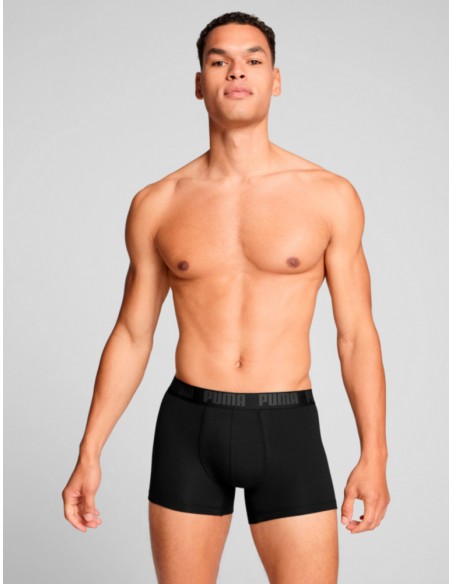 Boxer Puma Men Everyday Basic Boxers 2P para hombre 2 unidades