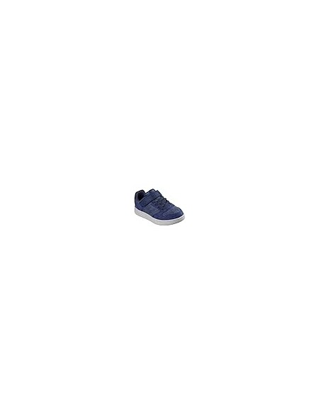 Calzado multideporte-SKECHERS QUICK STREET-SMOOTH AVENUE-418023L-NVY-NIÑO-AZUL MARINO