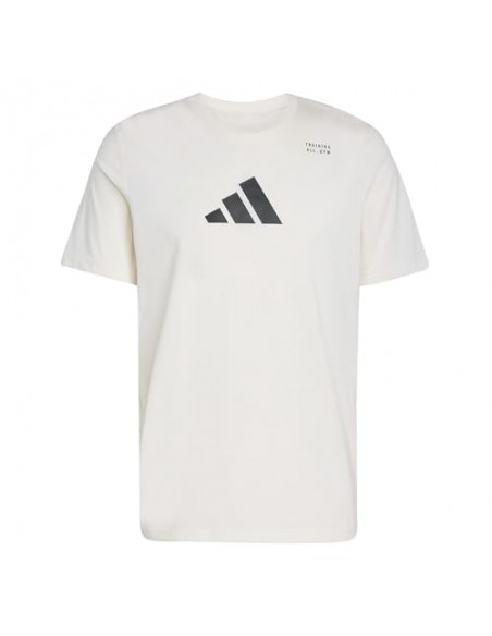 Camiseta manga corta ADIDAS M TR CAT G T-JM8976-BEIGE-HOMBRE