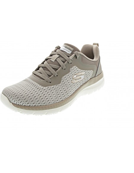 Calzado multideporte-SKECHERS BOUNTIFUL - QUICK PATH-12607-TPE-MUJER-GRIS