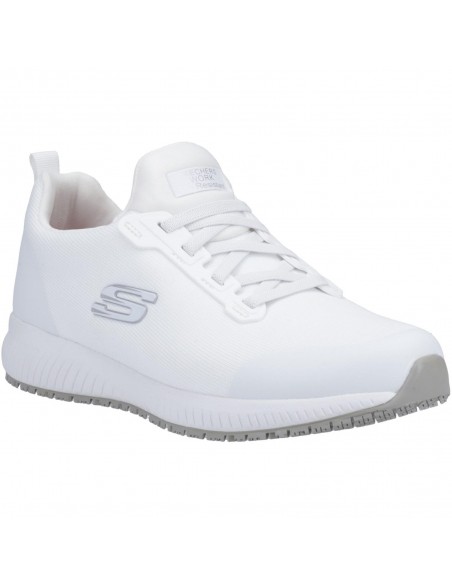 Calzado multideporte-SKECHERS SQUAD SR-200051EC-WHT-HOMBRE-BLANCO