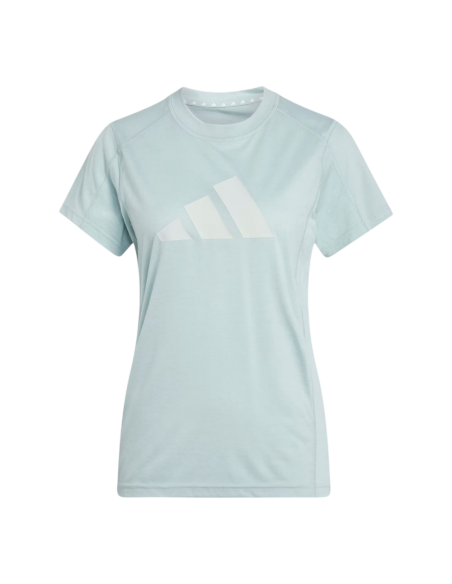 Camiseta Adidas WE Logo T Mujer Verde - Deporte y Estilo Casual