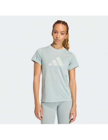 Camiseta Adidas WE Logo T Mujer Verde - Deporte...