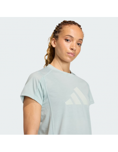 Camiseta Adidas WE Logo T Mujer Verde - Deporte...