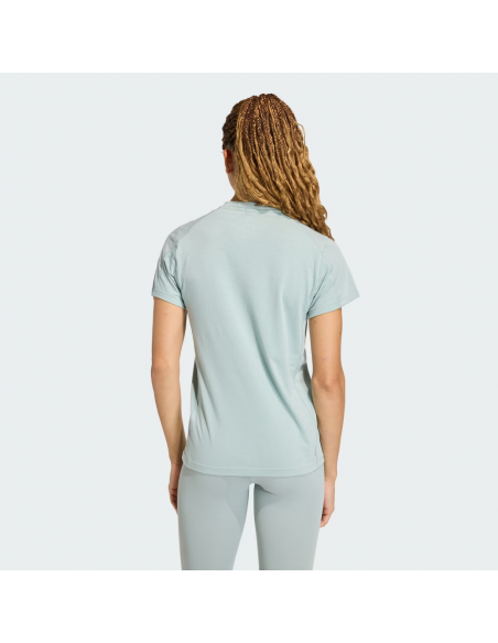 Camiseta Adidas WE Logo T Mujer Verde - Deporte y Estilo Casual