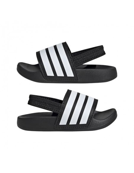 Chancla Adidas ADILETTE ESTRAP C-JR5328-NEGRO-UNISEX JUNIOR