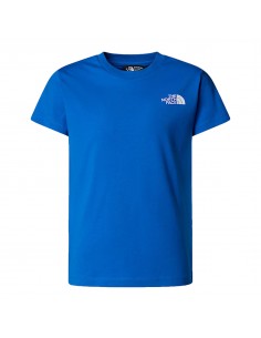 CAMISETA TNF BOY'S BOX NSE S/S TEE - AZUL