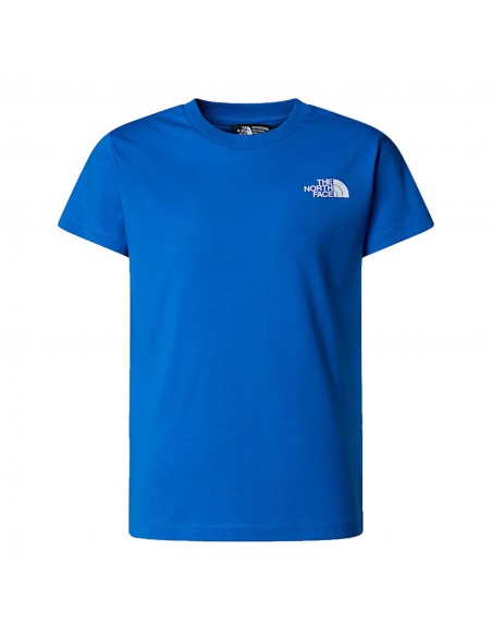 CAMISETA TNF BOY'S BOX NSE S/S TEE - AZUL