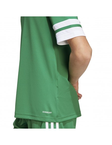 Camiseta de equipos Adidas-SQUA25 JSY Y-JN7486 VERDE-UNISEX JUNIOR