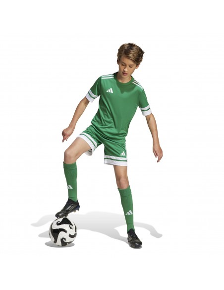 Camiseta de equipos Adidas-SQUA25 JSY Y-JN7486 VERDE-UNISEX JUNIOR