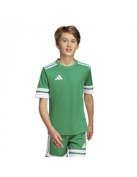 Camiseta de equipos Adidas-SQUA25 JSY Y-JN7486 VERDE-UNISEX JUNIOR