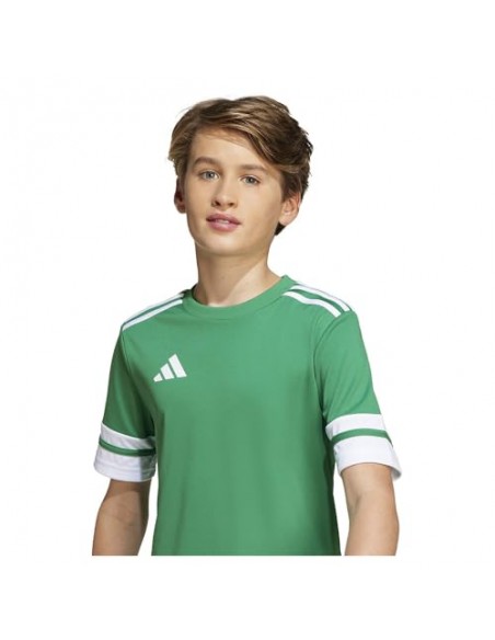 Camiseta de equipos Adidas-SQUA25 JSY Y-JN7486 VERDE-UNISEX JUNIOR