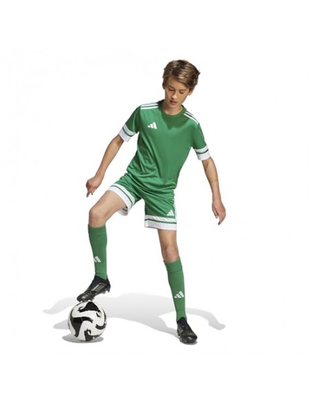 Camiseta de equipos Adidas-SQUA25 JSY Y-JN7486 VERDE-UNISEX JUNIOR