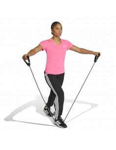 CAMISETA TÉCNICA MANGA CORTA ROSA FUCSIA MUJER ADIDAS 2