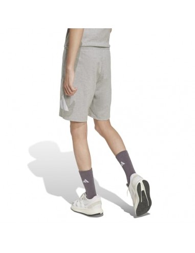 Pantalón corto Adidas-J BL KN SH 210 MGREYH-WHITE