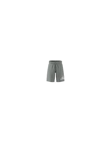 Pantalón corto Adidas-J BL KN SH 210 MGREYH-WHITE