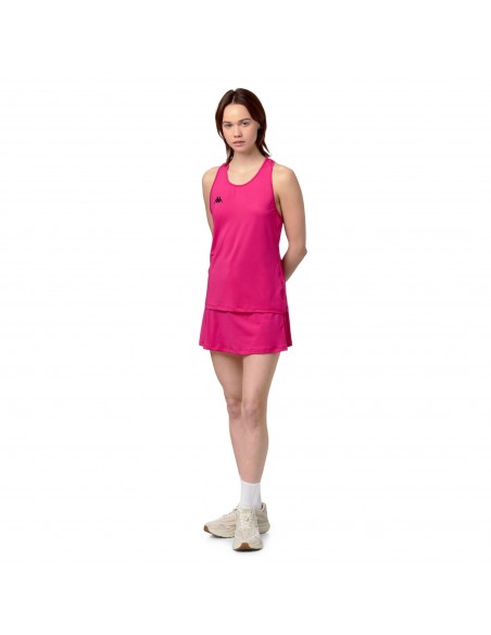 CAMISETA SIN MANGAS ROSA TÉCNICA MUJER KAPPA