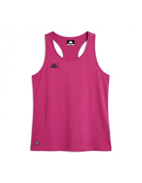 CAMISETA SIN MANGAS ROSA TÉCNICA MUJER KAPPA
