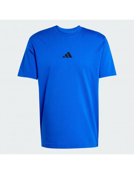 Camiseta manga corta Adidas-M SL SJ T-JF1094 AZUL-HOMBRE