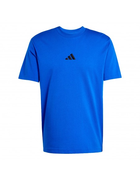 Camiseta manga corta Adidas-M SL SJ T-JF1094 AZUL-HOMBRE