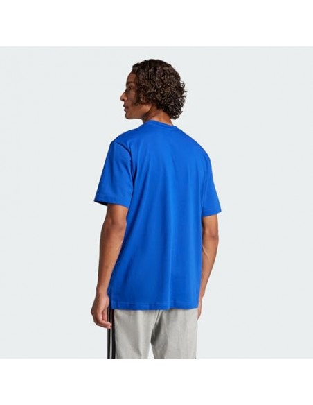 Camiseta manga corta Adidas-M SL SJ T-JF1094 AZUL-HOMBRE