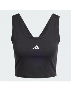 Camiseta sin mangas Adidas-W SL SJ TK-JE1321 NEGRO-MUJER