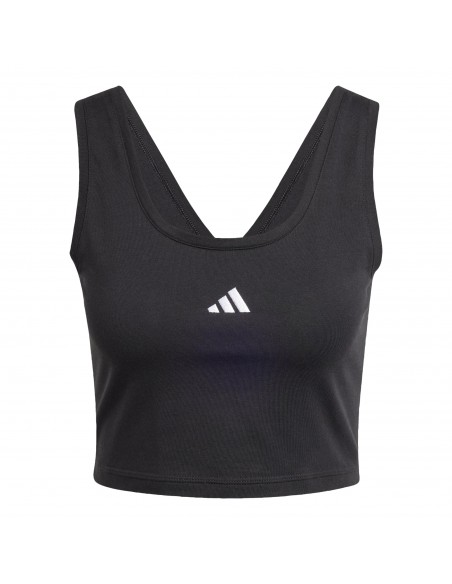 Camiseta sin mangas Adidas-W SL SJ TK-JE1321 NEGRO-MUJER