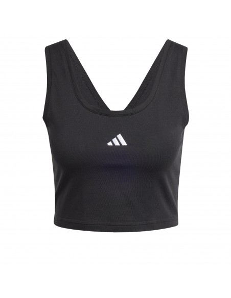 Camiseta sin mangas Adidas-W SL SJ TK-JE1321 NEGRO-MUJER