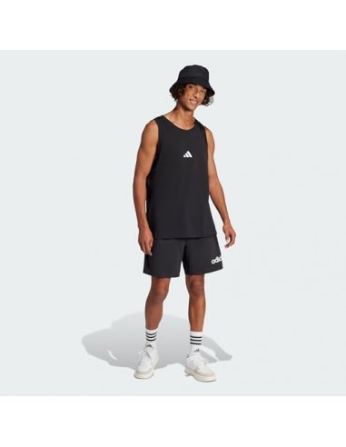 Top Adidas-M SL TANK-JE8986 NEGRO-HOMBRE